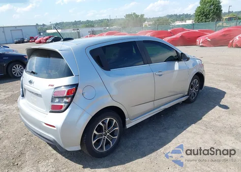2020 Chevrolet Sonic Fwd Lt 5-Door from USA, damaged, VIN 1G1JD6SB2L4103288